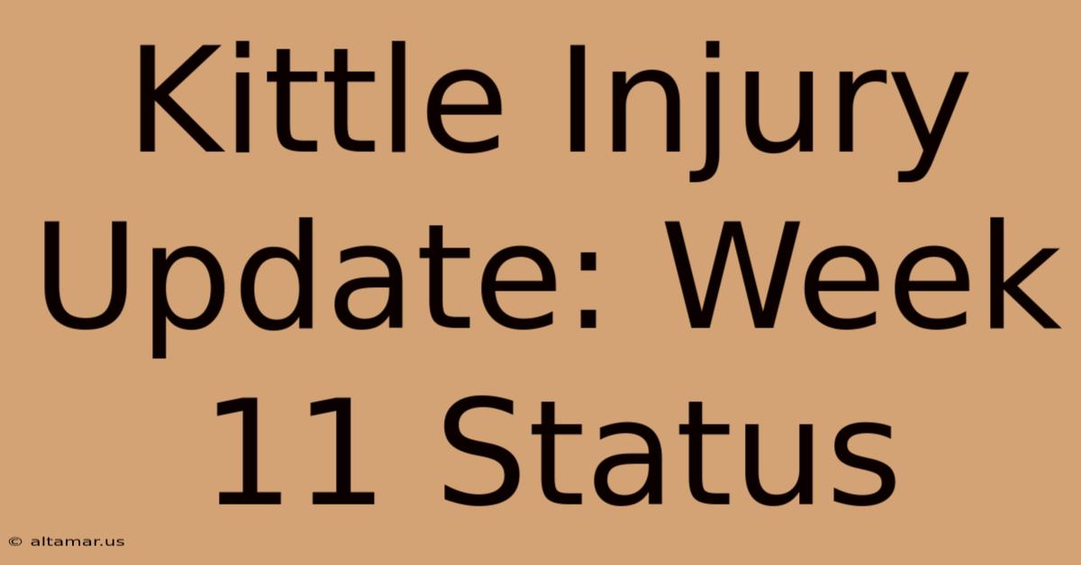 Kittle Injury Update: Week 11 Status